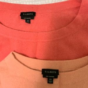 25% OFF Talbots pure cashmere sweaters bundle XS